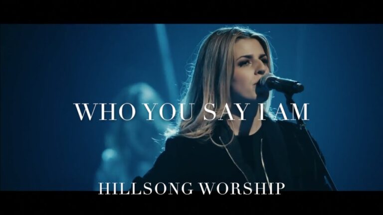 Tonic solfa of WHO YOU SAY I AM by Hillsong worship